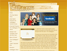 Tablet Screenshot of originalgolddiggers.com